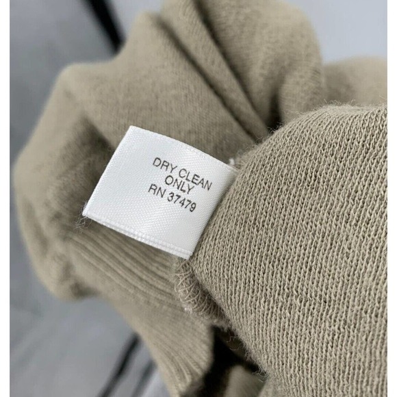 St Croix Mens Size L Large 100% Wool V-Neck Sweater Top Pullover Brown Thin Knit - Picture 6 of 6